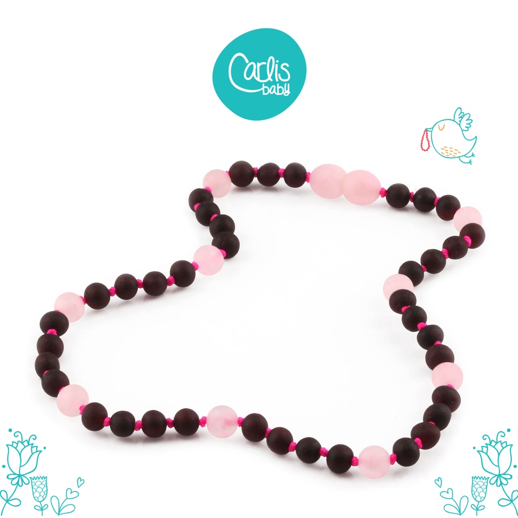 AG65 Kalung dan Gelang Amber Tumbuh Gigi Bayi By Carlis Baby