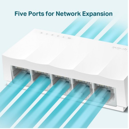 TP-LINK LS1005 5-Port 10/100Mbps Desktop Switch