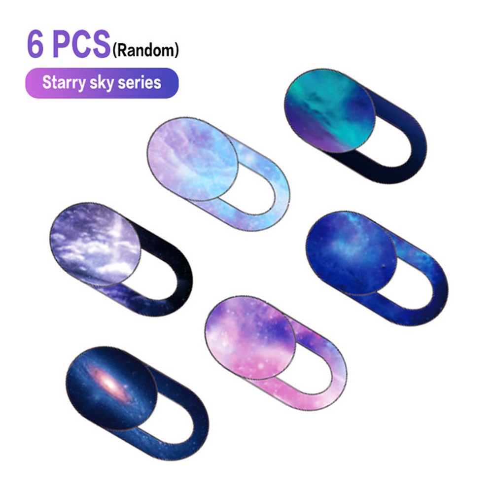 QUINTON Privacy Sticker Starry Sky Pattern for Tablet Phone Lens Cover WebCam Camera Cover Smart Phone Universal for Laptops Phone Antispy Camera Cover Slider Sticke for|Camera Protection Shutter