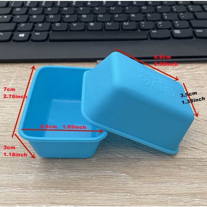 Silicone Baking Cups Reusable Cupcake Muffin Cup Cake Silikon Bento Anti Lengket Tahan Panas