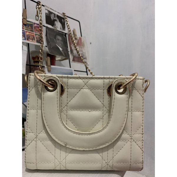 preloved tas alexis white