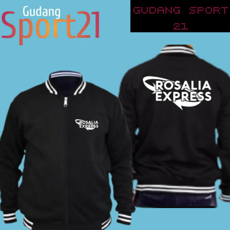 jaket baseball rosalia express jaket rosalia express