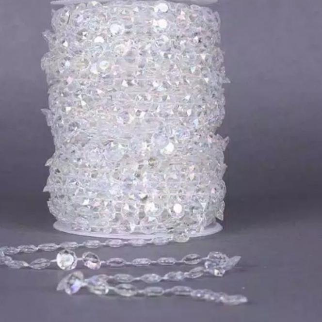 Crystal Beads Rainbow Roll / Kristal Akrilik Roncean / Kristal Roll