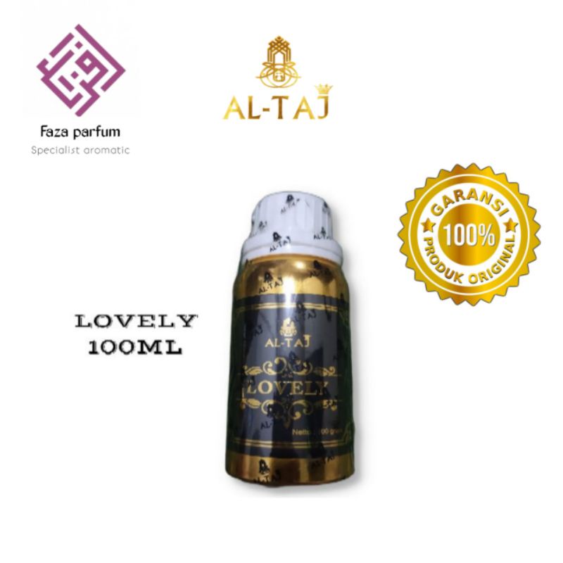 BIBIT PARFUM LOVELY BY AL-TAJ SEGEL 100 ML