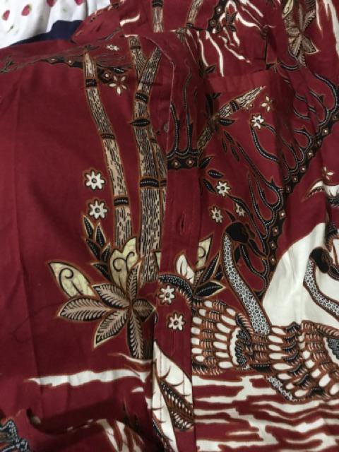 Kemeja Batik Pria Lengan Panjang Ori/kemeja Kerja Kantor/kemeja Pesta Cmisbl113