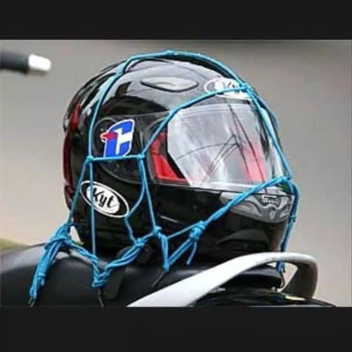 Cargonet Tali Jaring Pengikat Helm Dan Barang - Jaring Kait Helm Motor Tebal