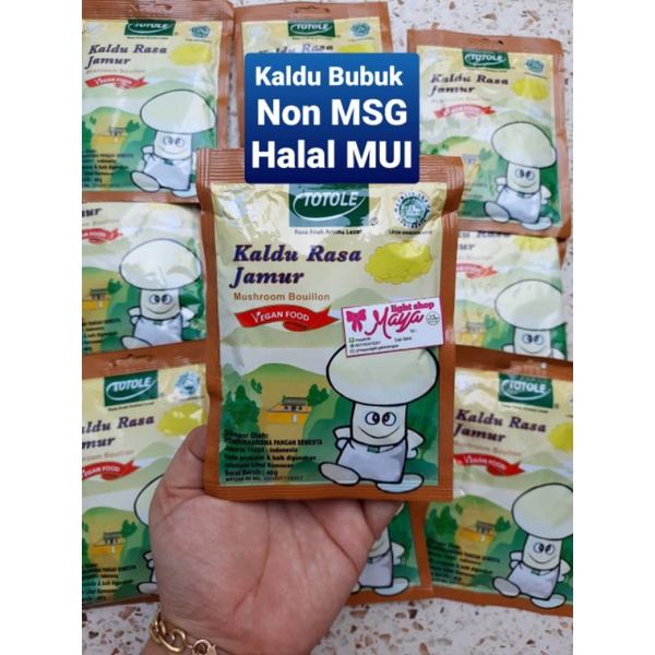 Hondashi kaldu ikan totole kaldu jamur knoor salted egg bubuk telur asin marutomo penyedap Non Msg dashi