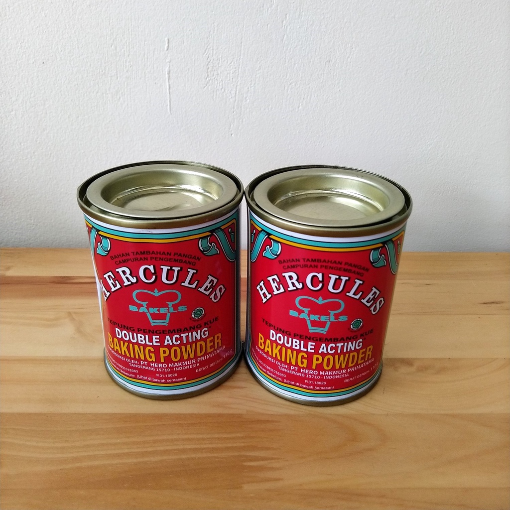 

Hercules Double Acting Baking Powder / Pengembang Kue 110gr