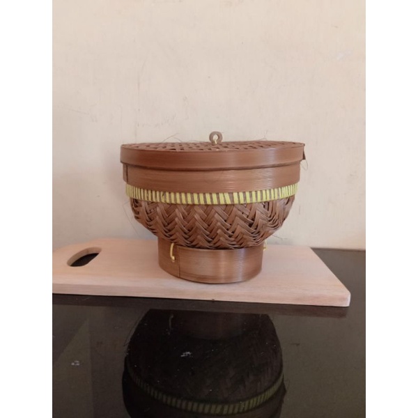 Wakul Bambu + Tutup Wakul Nasi Bambu Wakul Tradisional