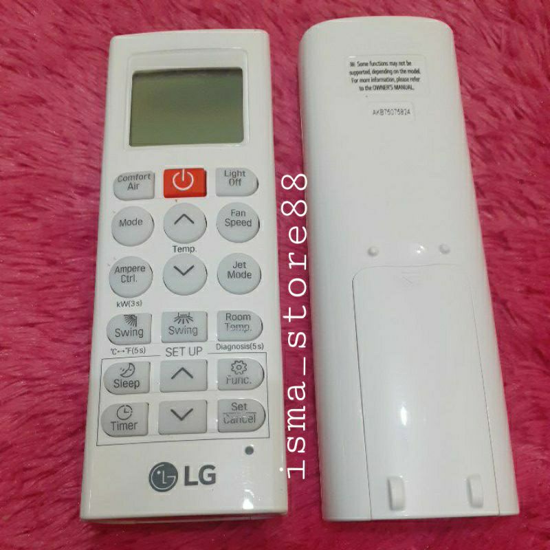 REMOT AC LG DUAL INVERTER/SMART ORIGINAL ASLI AKB