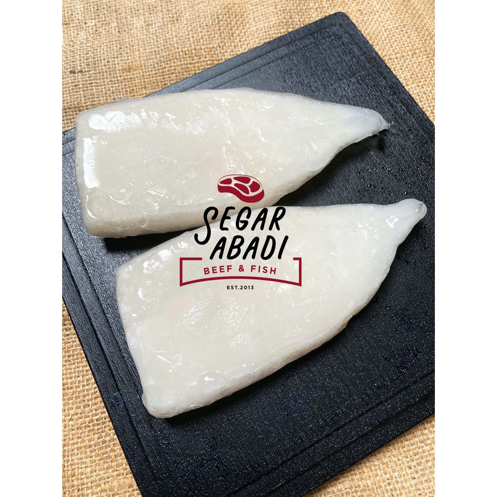

CUMI KUPAS BERSIH IMPOR / CALAMARI/ SQUID TUBE 1KGM | HALAL FRESH FROZEN