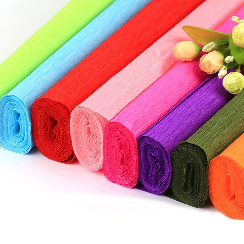 Gulungan Kertas Crepe Untuk Dekorasi Pesta Ulang Tahun Gulungan Kertas Crepe Untuk Dekorasi Pesta Ulang Tahun