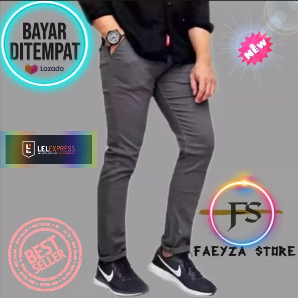 CELANA PANJANG CHINOS PRIA COD PROMO MURAH