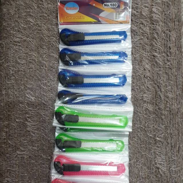 

Cutter Rentengan Vanstar Besar isi 12pcs