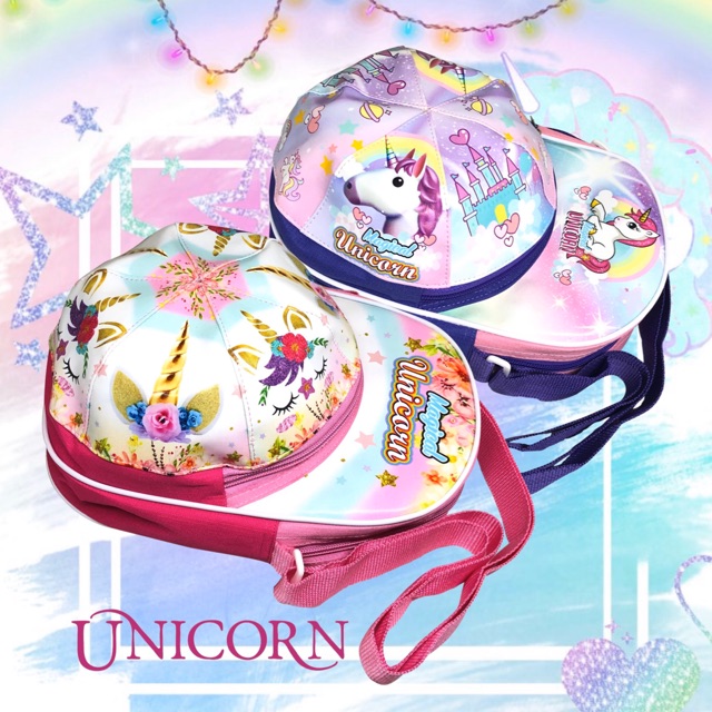 Tas slempang topi Unicorn