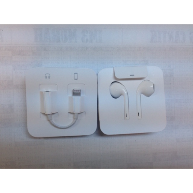 Headset - Earphone Iphone 7  + jek lighting ORIGINAL