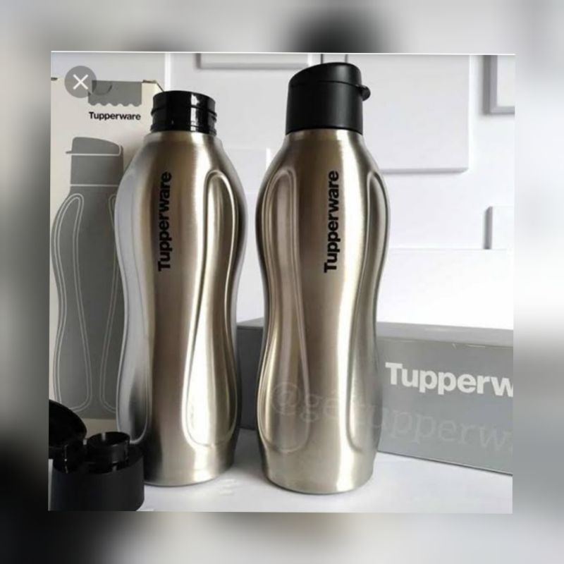 Eco Bottle botol minum srainless stell Tupperware Crazy rich 880ml