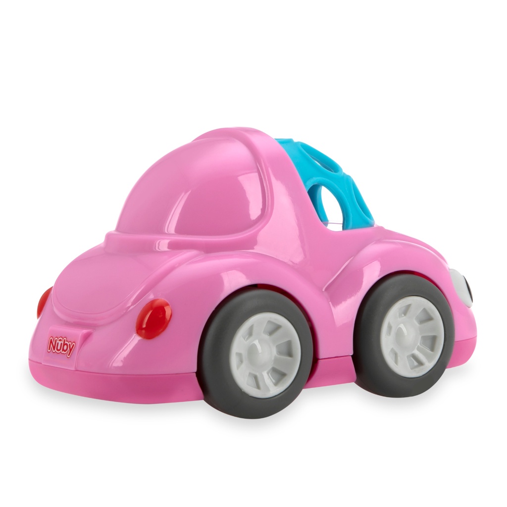 Nuby Play Pals Rattle Bugcar 127657 mainan mobil mobilan anak