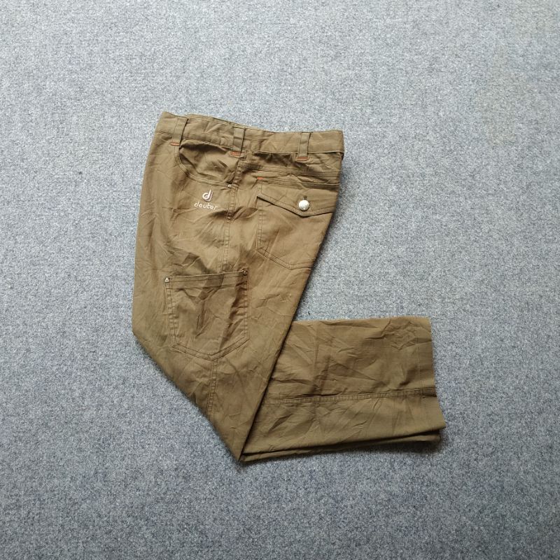 Long pants Deuter cargo second celana gunung original branded preloved