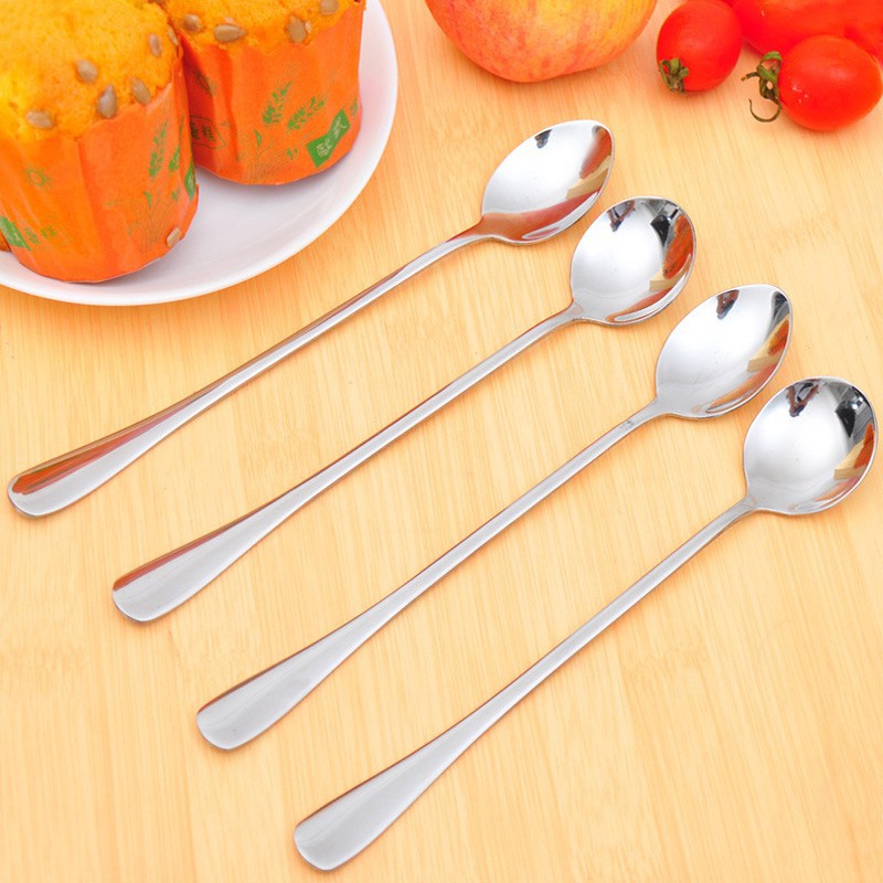 Sendok Es Krim Teh Kopi dengan Bahan Stainless Steel Sendok Es Krim Teh Kopi dengan Bahan Stainless Steel
