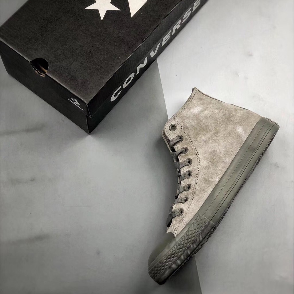 grey wool converse