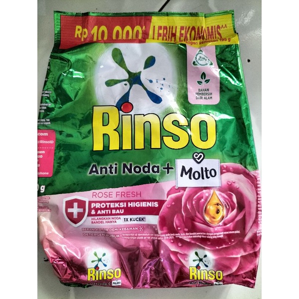 Jual Rinso Anti Noda Molto Detergen Bubuk G Shopee Indonesia