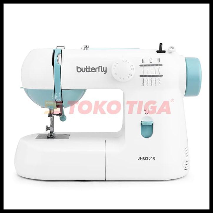 Mesin Jahit BUTTERFLY JHQ-3010 / JHQ3010 (Multifungsi & Portable)