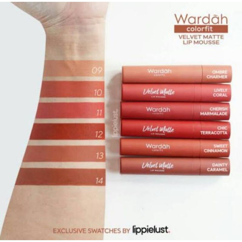 WARDAH VELVET MATTE LIP MOUSSE