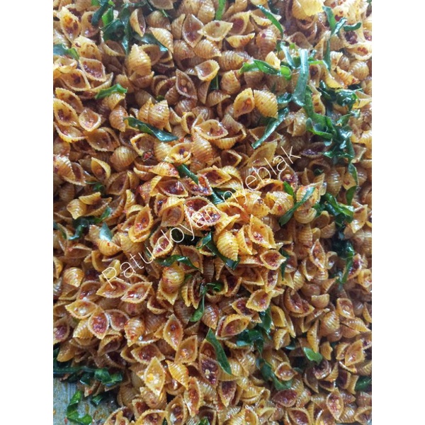 

seblak makroni kerang,makroni kerang cabe asli 500 grm.