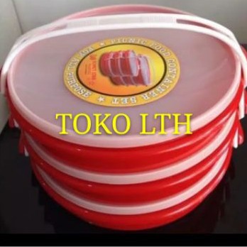 RANTANG CATERING SUSUN 3 BULAT PLASTIK / BOX CATERING SS 3 OMPRENG KOTAK MAKANAN