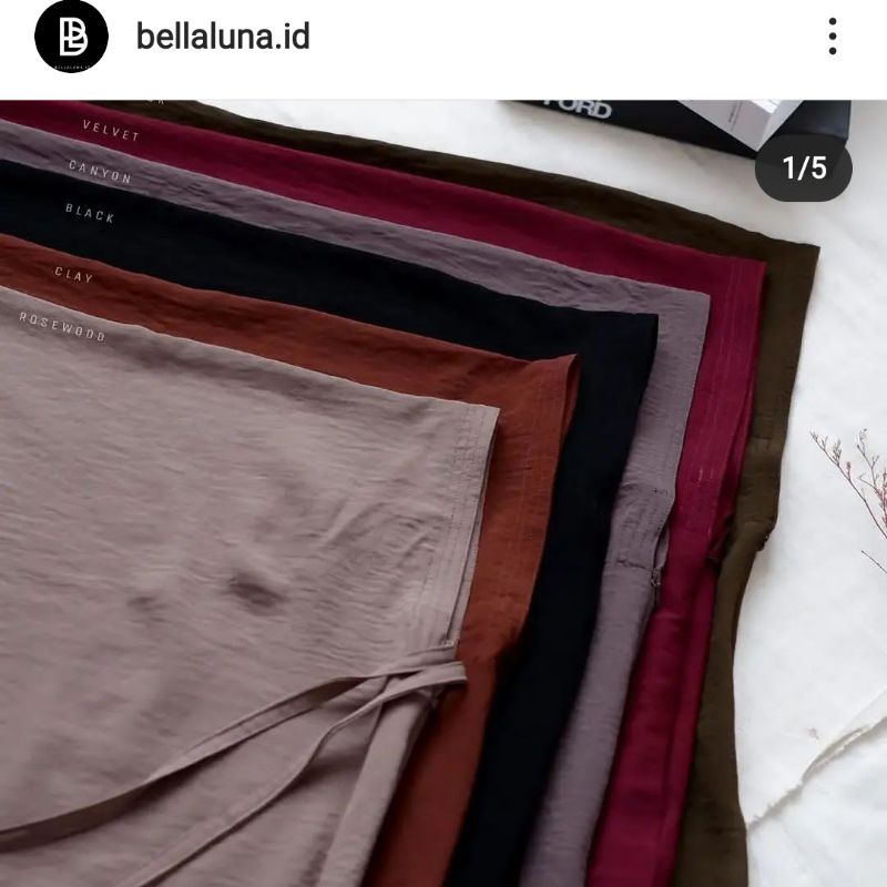 preloved LANA Khimar Bellaluna.id JUMBO