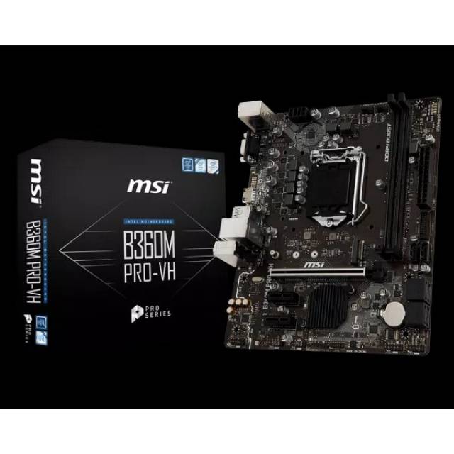 Motherboard Msi B360m Pro Vh Mobo Msi Mainboard Msi 1151 Ddr4 Shopee Indonesia