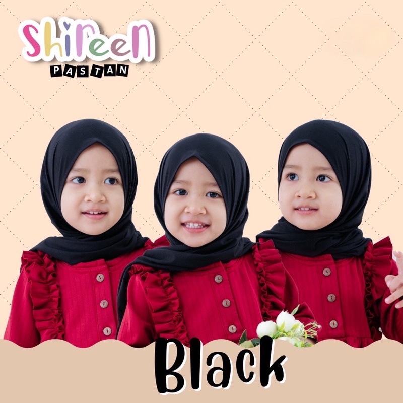 Pashmina Jersey Instan Anak - Shireen Pastan Jersey Premium