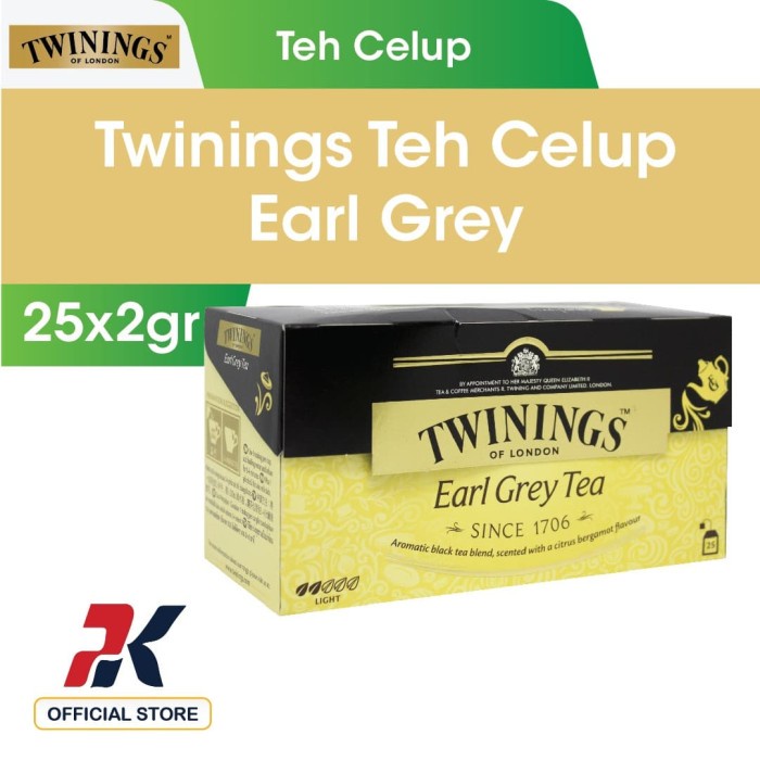 

B06 Twinings Teh Celup Earl Grey 25X2Gr Gg054S