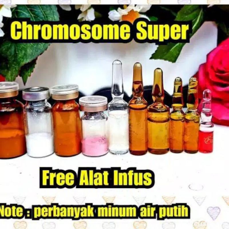 infus whitening cromosom super boster