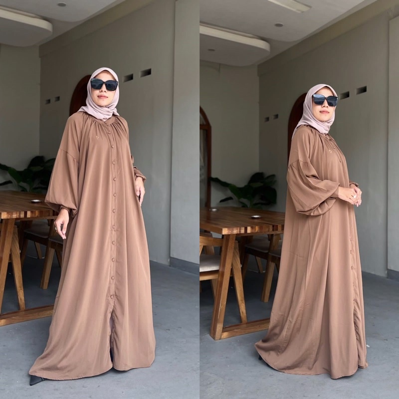ABAYA ZAFIRA BY IYALUNA / gamis wanita muslimah