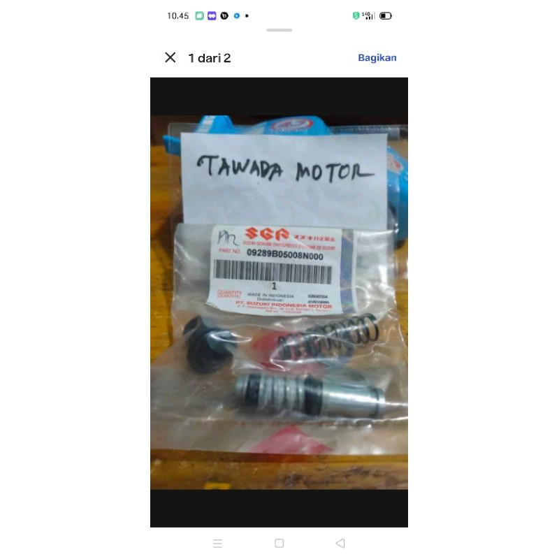 SIL SEAL MASTER REM DEPAN SUZUKI THUNDER 125