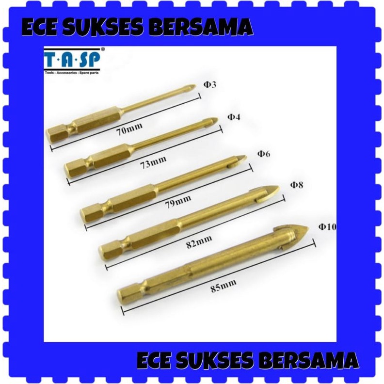 Mata Bor - Mata Bor Keramik - Mata Bor Kaca - Mata Bor Tungsten Untuk Keramik Drywall