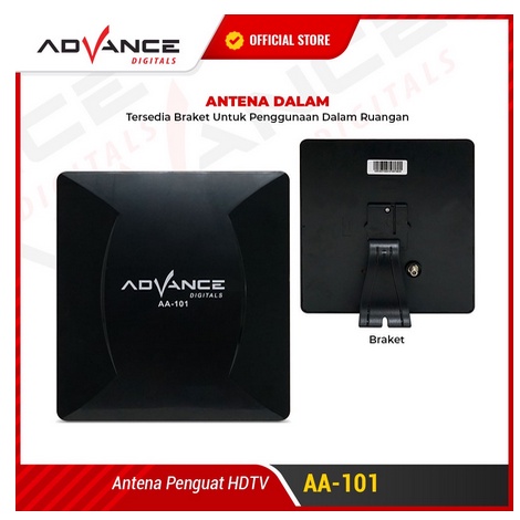 ITSTORE Antena TV Digital Advance AA 101 indoor / outdoor plus kabel 10 meter / antena UHF Skynex antena