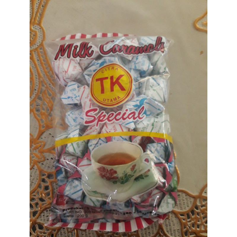 

Permen susu caramel TK 200 gram