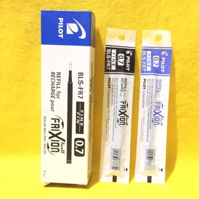 

Refill / isi tinta pulpen bisa dihapus PILOT FRIXION BLS-FR7 0.7 (1 pcs)