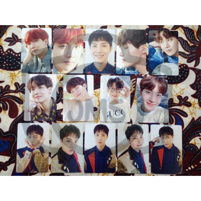 [READY SET 14PC] JHope J-Hope Dicon 101 Photocard JHope J-Hope JK BTS Dicon 101 Official PC