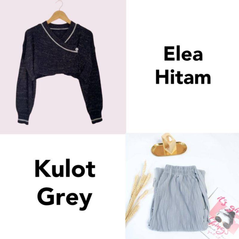 One Set Sweater Elea dan Kulot