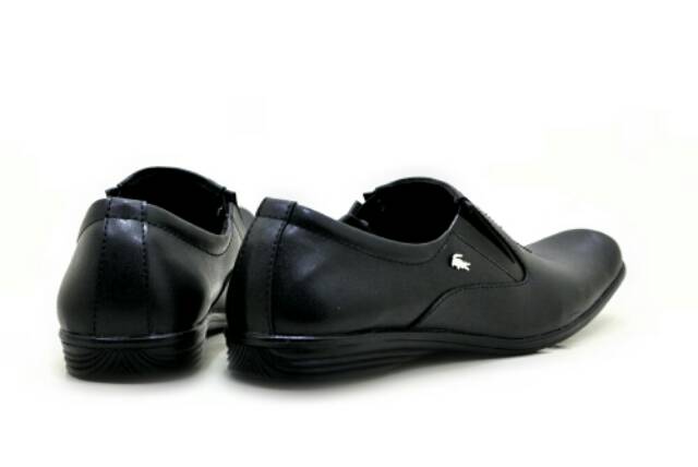 BEST SELLER !!! TERLARIS SEPATU PRIA PANTOPEL CROCODILE HITAM ELASTIC KERJA KANTOR SANTAI FORMAL