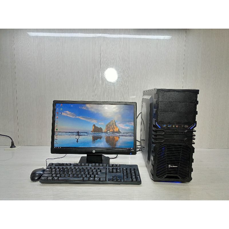 Paketan Pc Rakitan Murah Sharkoon Ram 8GB HDD 500GB Fullsett Second Berkualitas