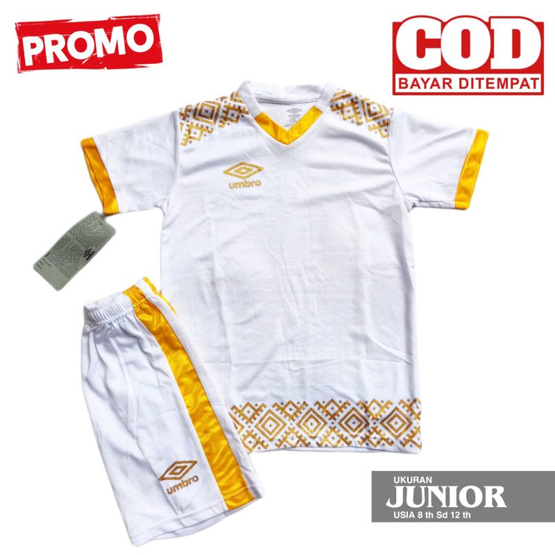 Baju Stelan Olahraga Anak Kaos Sepak Bola Futsal Volly Badminton Tenis Jersey