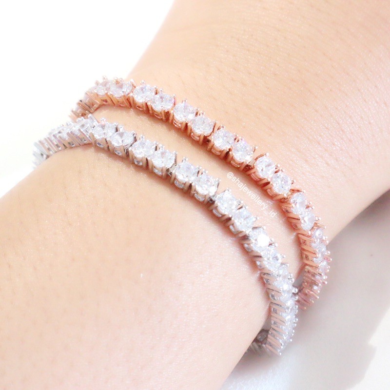 Gelang full diamond diamond vier jewellery