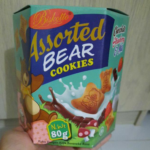 

Biskotto Biskuit Anak Filling Cookies Assorted