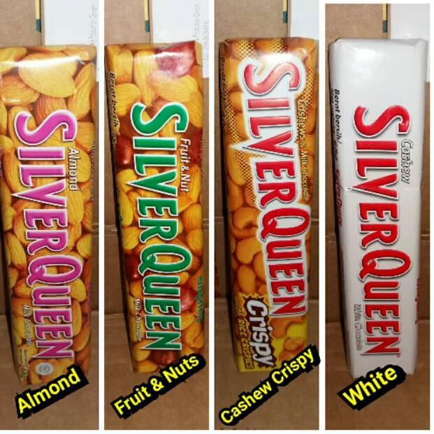 

(PROMO 0C986) Silverqueen Mete 58gr/58gram /Silverqueen 58/ 65/62/62gram ✫