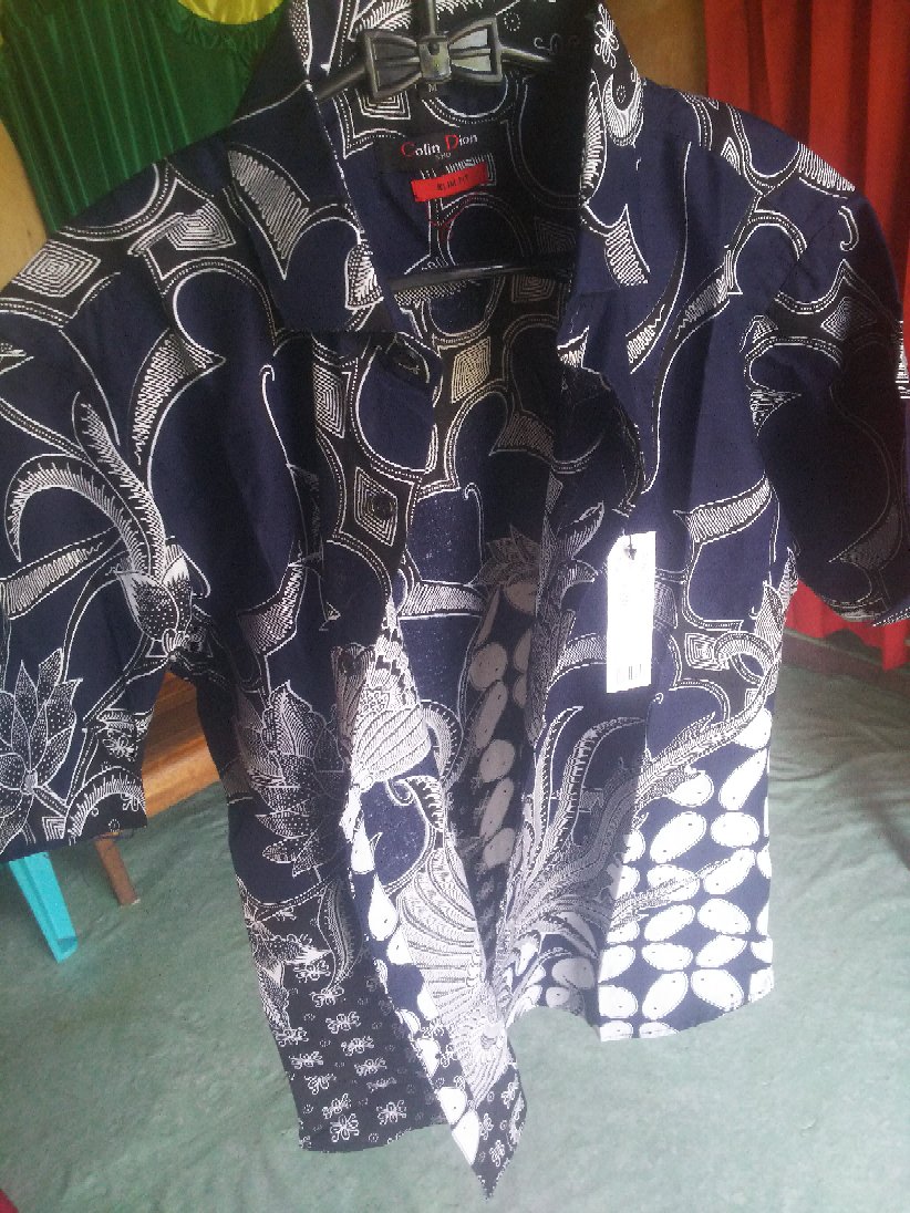 Kemeja Batik Pria Slim Fit Colindion Batik Solo Cbs725